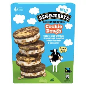Ben & Jerry's Cookie Dough Sandwiches
