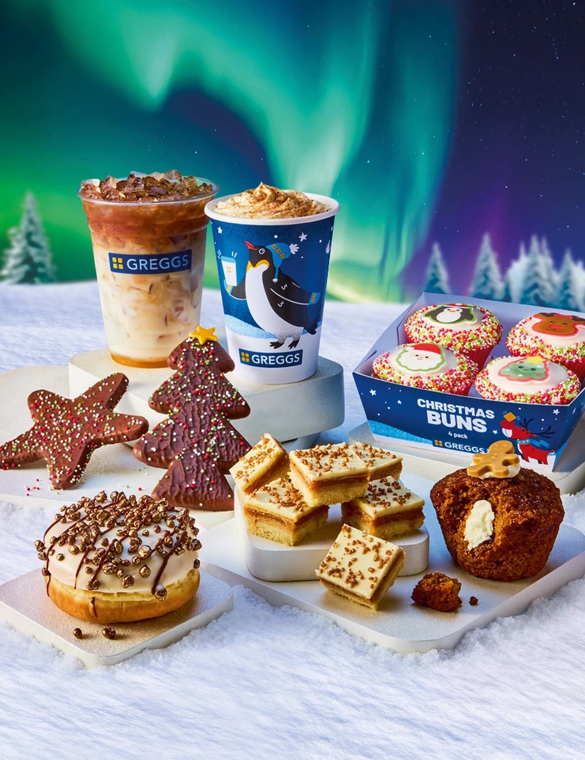 Greggs new Christmas menu!