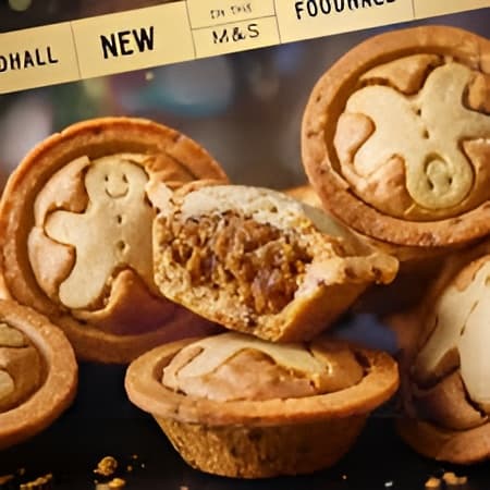 Gingerbread Blondie Cookie Cup pies