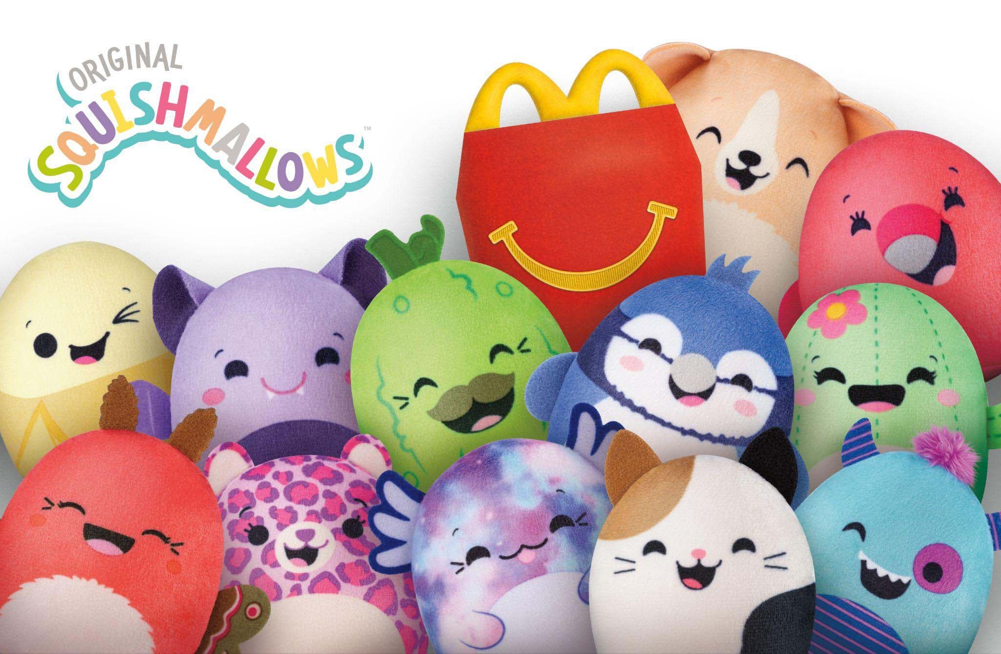 Squishmallows Happy Meal Toys
